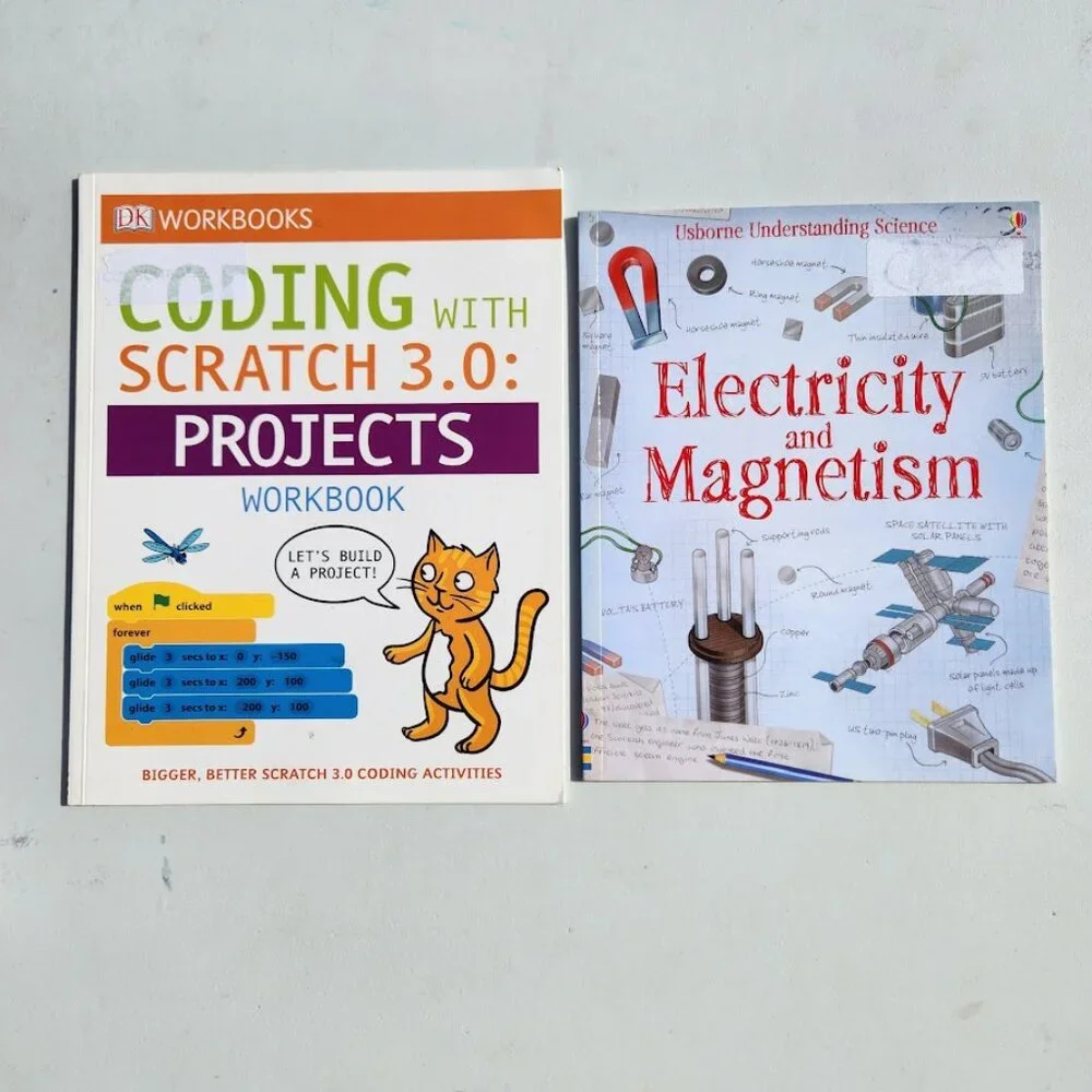 Coding with Scratch 3.0 Workbook Projects Workbook Usborne Electricity and Magne